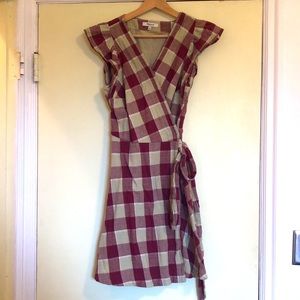 Never worn Madewell Gingham Dress